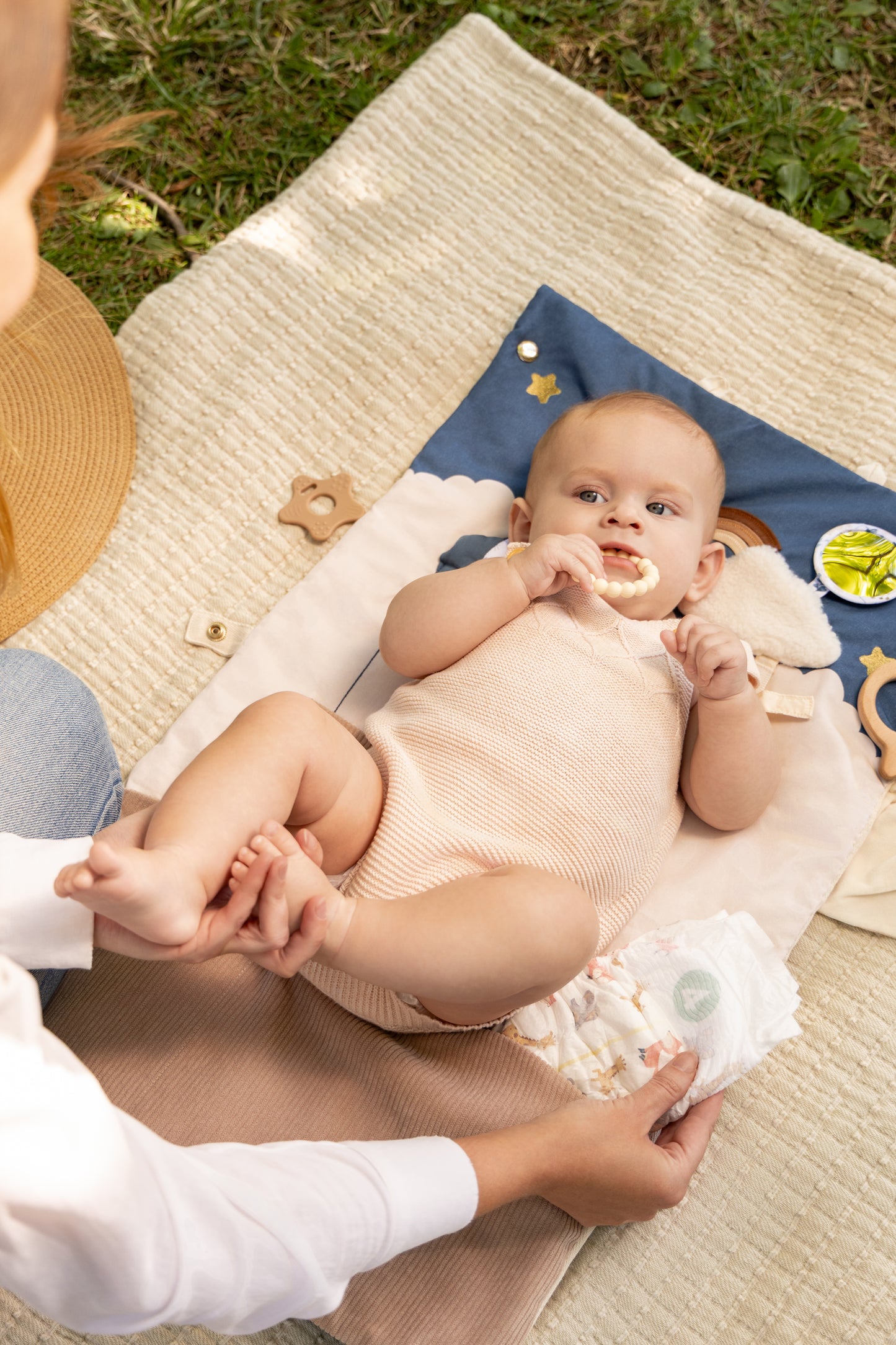 Tapis d’éveil pliable pour bébé